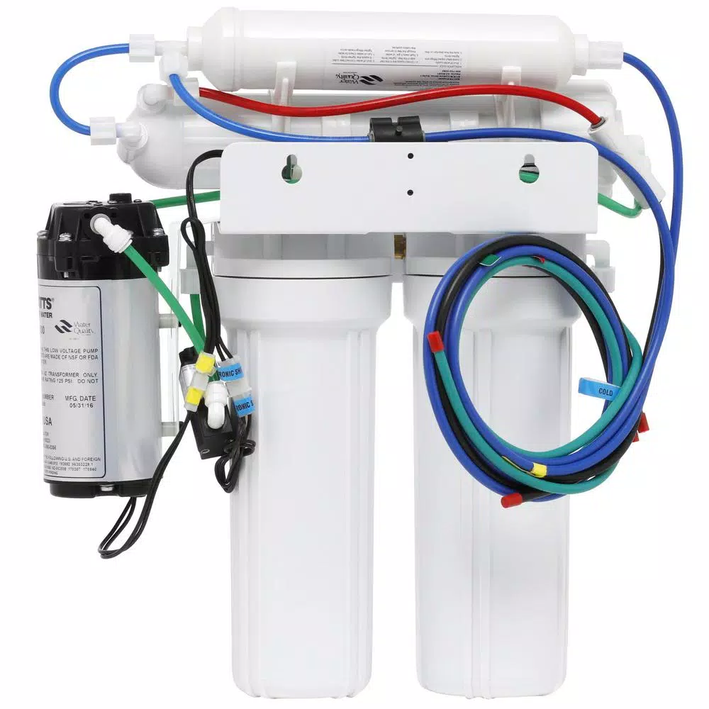 Watts ZeroWaste ZRO-4 Under Sink Reverse Osmosis Water Filtration System