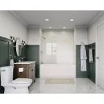 Moen Banbury 24 in. Towel Bar in Chrome thumbnail 4