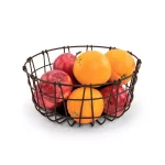 Spectrum Austin Bronze Steel Fruit Bowl - Rustic Farmhouse Design thumbnail 7