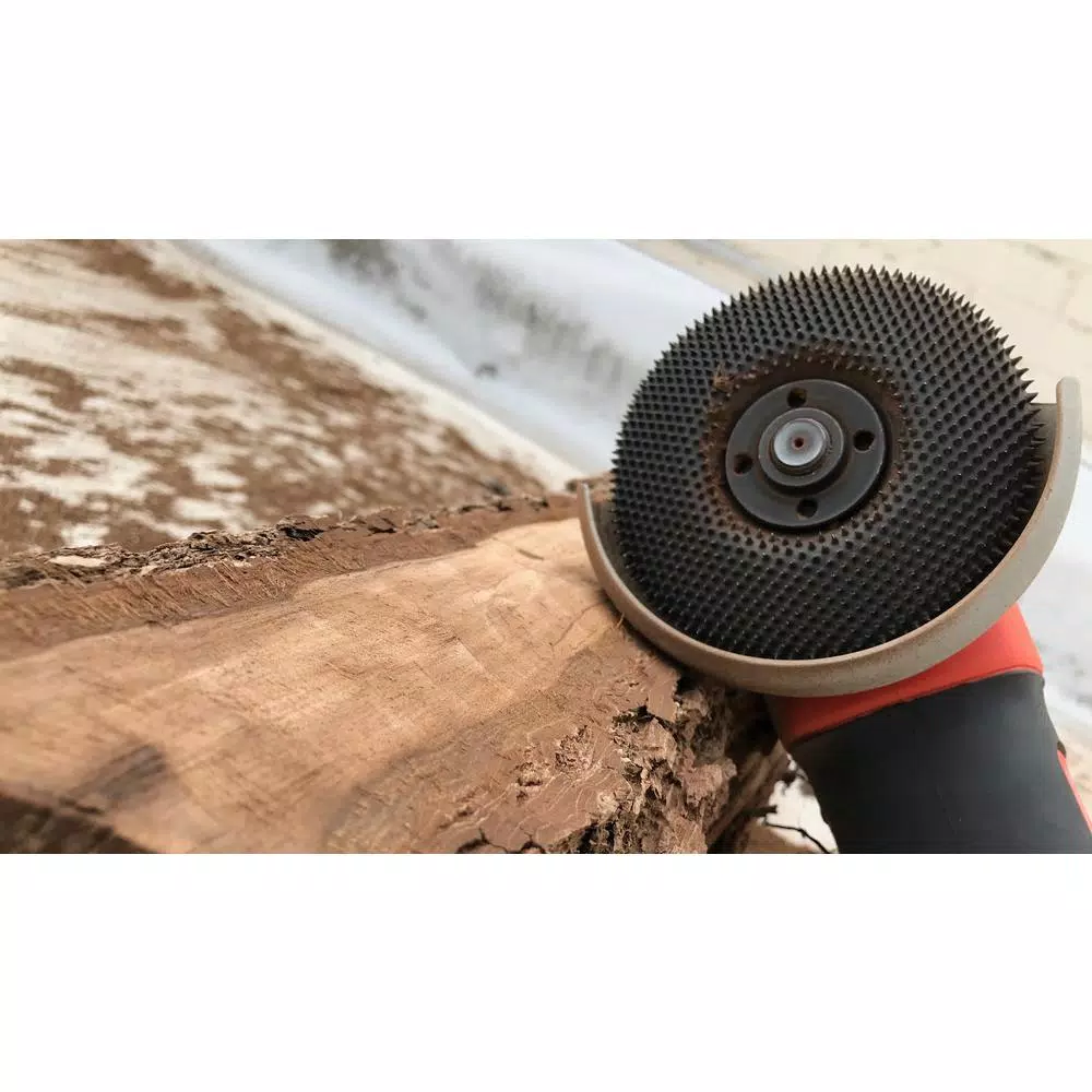 Kutzall 4-1/2 in. Extreme Shaping Disc with Tungsten Carbide Teeth, 7/8 in. Bore, Coarse