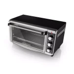 BLACK+DECKER 1500W 8-Slice Stainless Steel Convection Toaster Oven with Broiler thumbnail 3