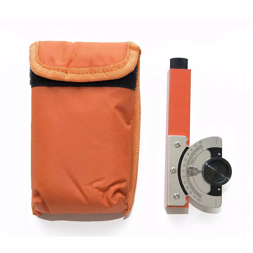 AdirPro Abney Level Minute Degree Clinometer with Rugged Pouch