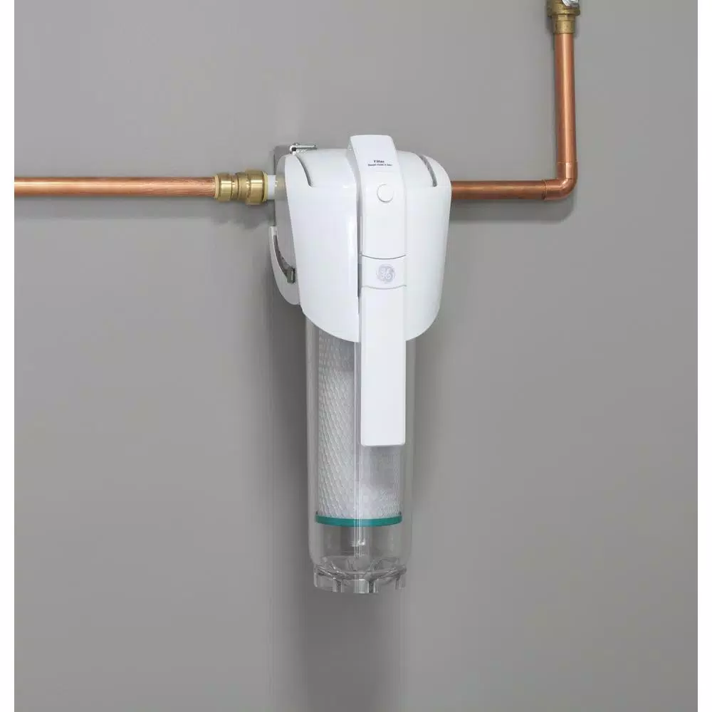 GE Whole House Water Filtration System with Push-to-Connect Fittings