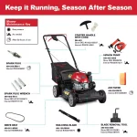 Troy-Bilt 21 in. 149 cc Gas Self-Propelled Lawn Mower with SpaceSavr Vertical Storage thumbnail 3