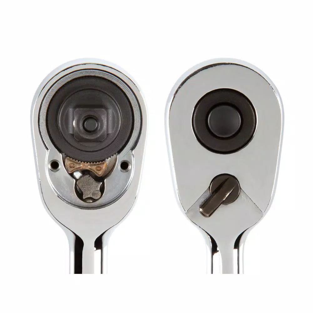 Tekton 1/4 Inch Drive x 6 Inch Quick-Release Ratchet, 90-Tooth Ultra-Compact Design