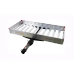 MaxxHaul 50 in. x 22 in. Aluminum Folding Hitch Cargo Carrier, 500 lb. Capacity, 2 in. Receiver thumbnail 6