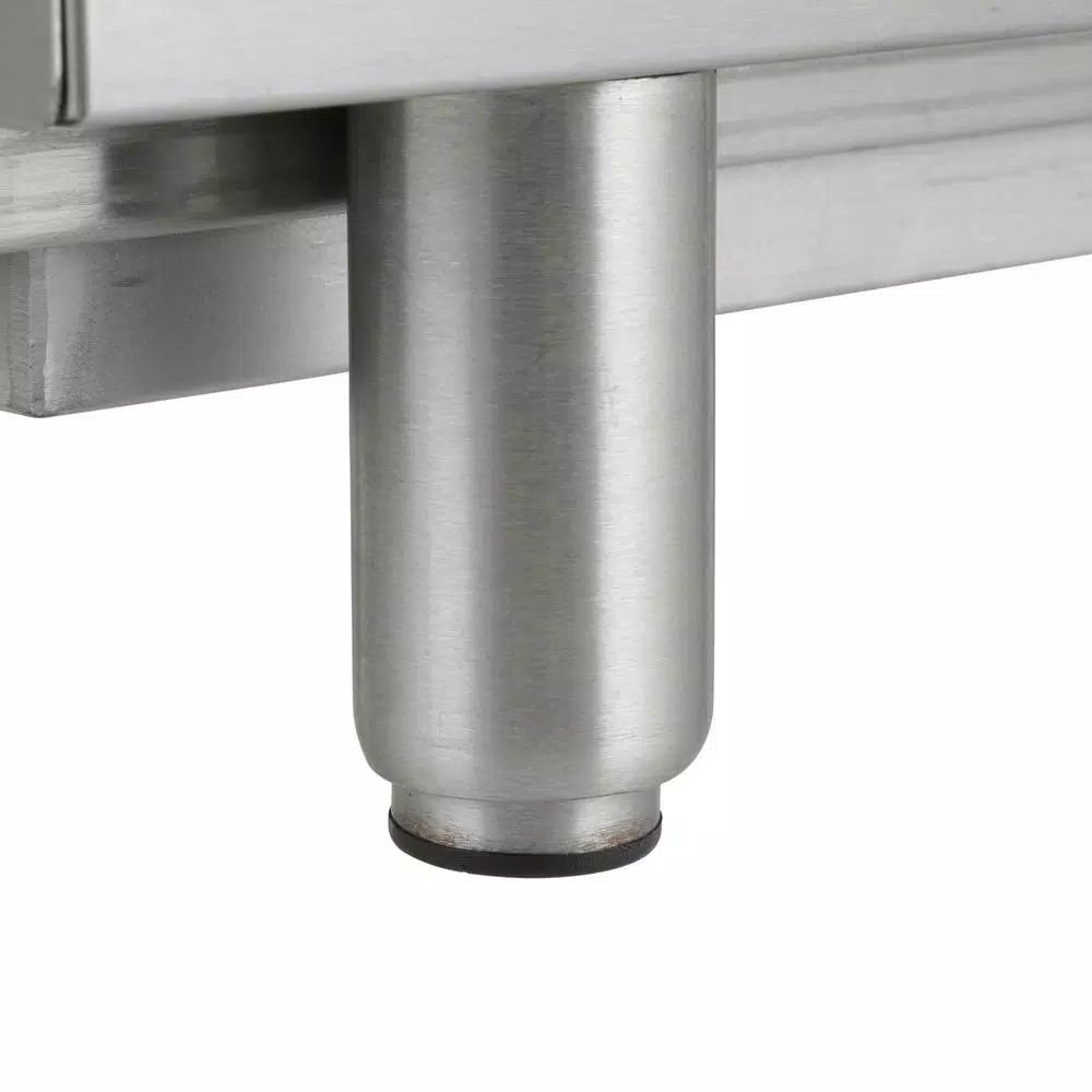Magic Chef 48 in. Commercial Thermostatic Gas Countertop Griddle, Stainless Steel