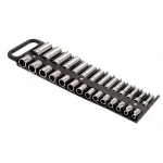 Lisle Magnetic 3/8 in. Drive Socket Holder, Holds 28 Sockets up to 1 in. or 24 mm thumbnail 1
