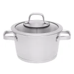 BergHOFF Essentials Manhattan 3.2 qt. Stainless Steel Casserole Dish with Glass Lid thumbnail 1