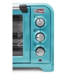 Americana Elite Americana 6-Slice Retro Toaster Oven, 1500W, Blue thumbnail 2