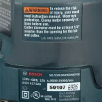 Bosch 2.25 HP Fixed-Base Router, 12 Amp Variable Speed Corded Electronic Router thumbnail 6