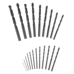 Stalwart 21-Piece HSS 4241 High-Speed Steel Drill Bit Set with Black Oxide Finish and Carrying Case thumbnail 4