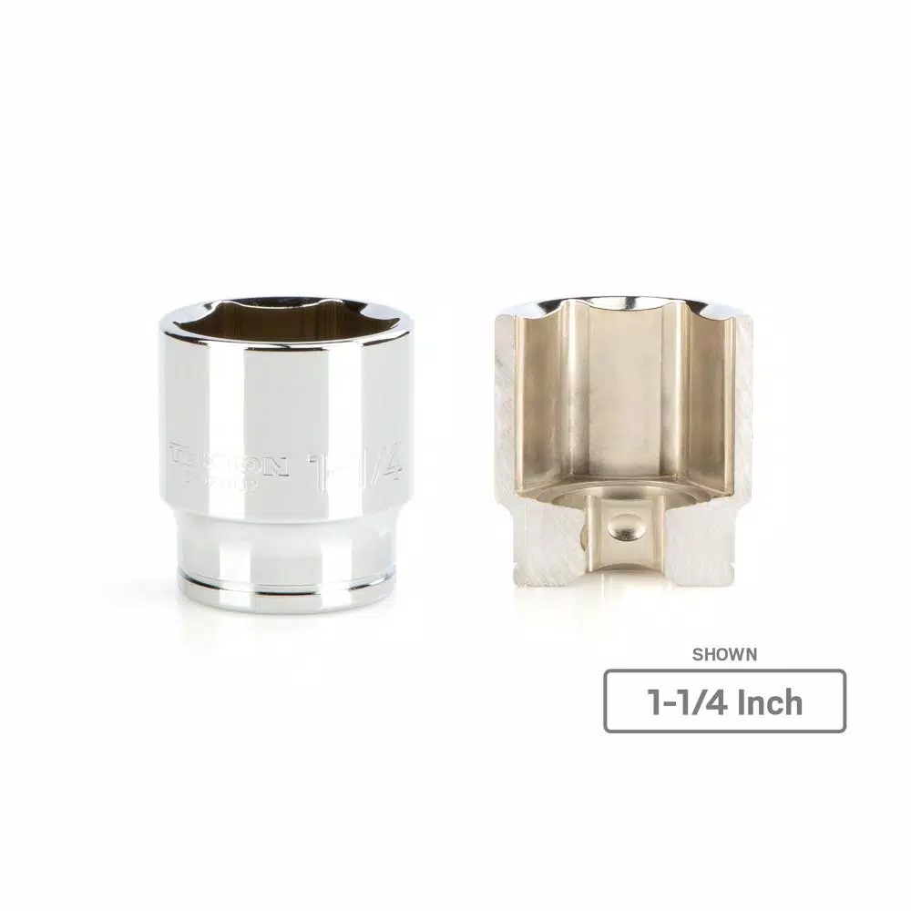 TEKTON 1/2 in. Drive 1-7/16 in. 6-Point Hex Socket