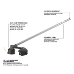 Milwaukee M18 FUEL 18V Cordless Brushless String Trimmer Combo Kit with QUIK-LOK Pole Saw, Hedge Trimmer & Edger thumbnail 4