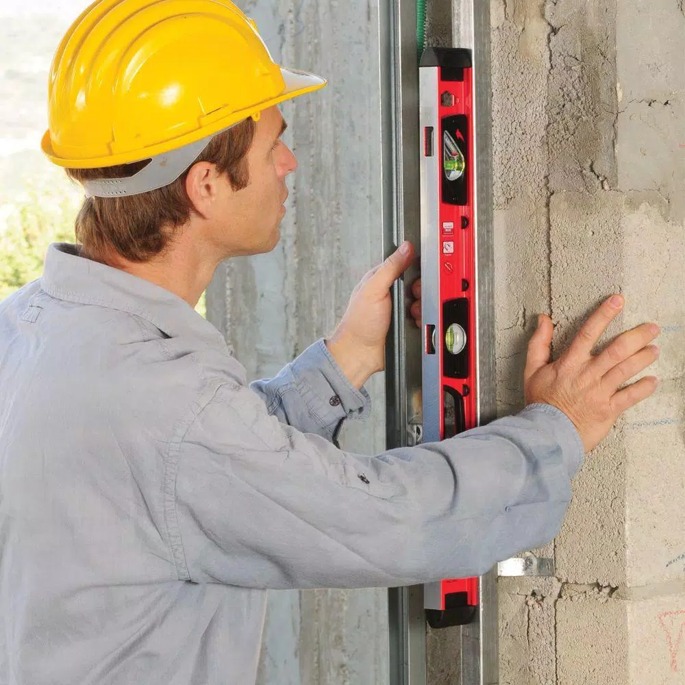 Kapro Samson 48 in. Magnetic Contractor I-Beam Level with Patented Plumb Site Dual-View Vial
