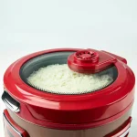 AROMA 20-Cup Red Rice Cooker and Slow Cooker with Glass Lid, 11 Programmable Functions thumbnail 5