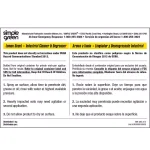 Simple Green Lemon Scent Industrial Cleaner and Degreaser Secondary Labels, Bilingual (10-Pack) thumbnail 1
