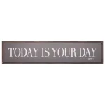 Pinnacle Patton Wall Decor Dr. Seuss Today Is Your Day Framed Wood Wall Art, 49 in. x 11 in. thumbnail 2