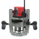 Milwaukee 2-1/4 HP Multi-Base Router Kit with Plunge and BodyGrip Fixed Base thumbnail 3
