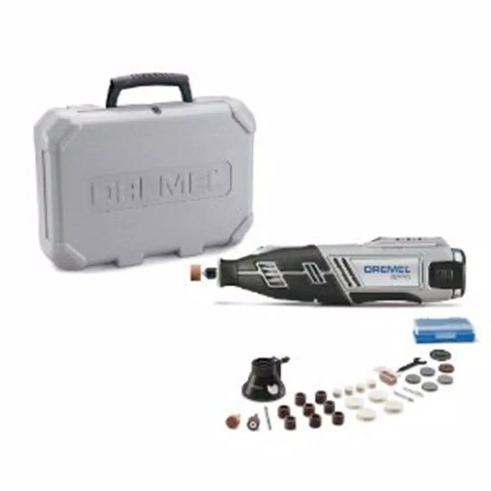 Dremel 8220 12-V MAX Cordless Rotary Tool Kit with 36 in. Flex-Shaft Attachment