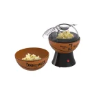 Uncanny Brands NBA Spalding Basketball Hot Air Popcorn Maker, 1200W, Orange and Black thumbnail 4