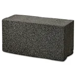 Boardwalk 8 in. Grill Brick Scouring Pad, Black (12-Pack) thumbnail 2