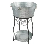 Artland Oasis XL Galvanized Steel Party Station with 30 Gal Tub and Stand thumbnail 1