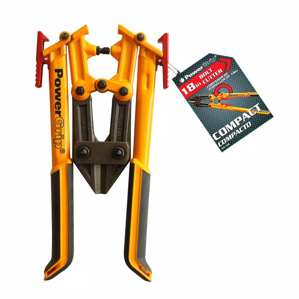 OLYMPIA Tools 18 in. Powergrip Bolt Cutter with Patented Folding Handles