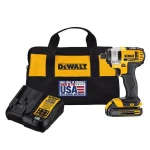 DEWALT 20V MAX Cordless 1/4 in. Impact Driver Kit with 1.3Ah Battery, Charger, and Bag thumbnail 1