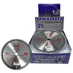 GRIP TIGHT TOOLS Grip Tight Classic 7-1/4 in. 60-Tooth Tungsten Carbide Tipped Circular Saw Blade (25-Pack) thumbnail 3