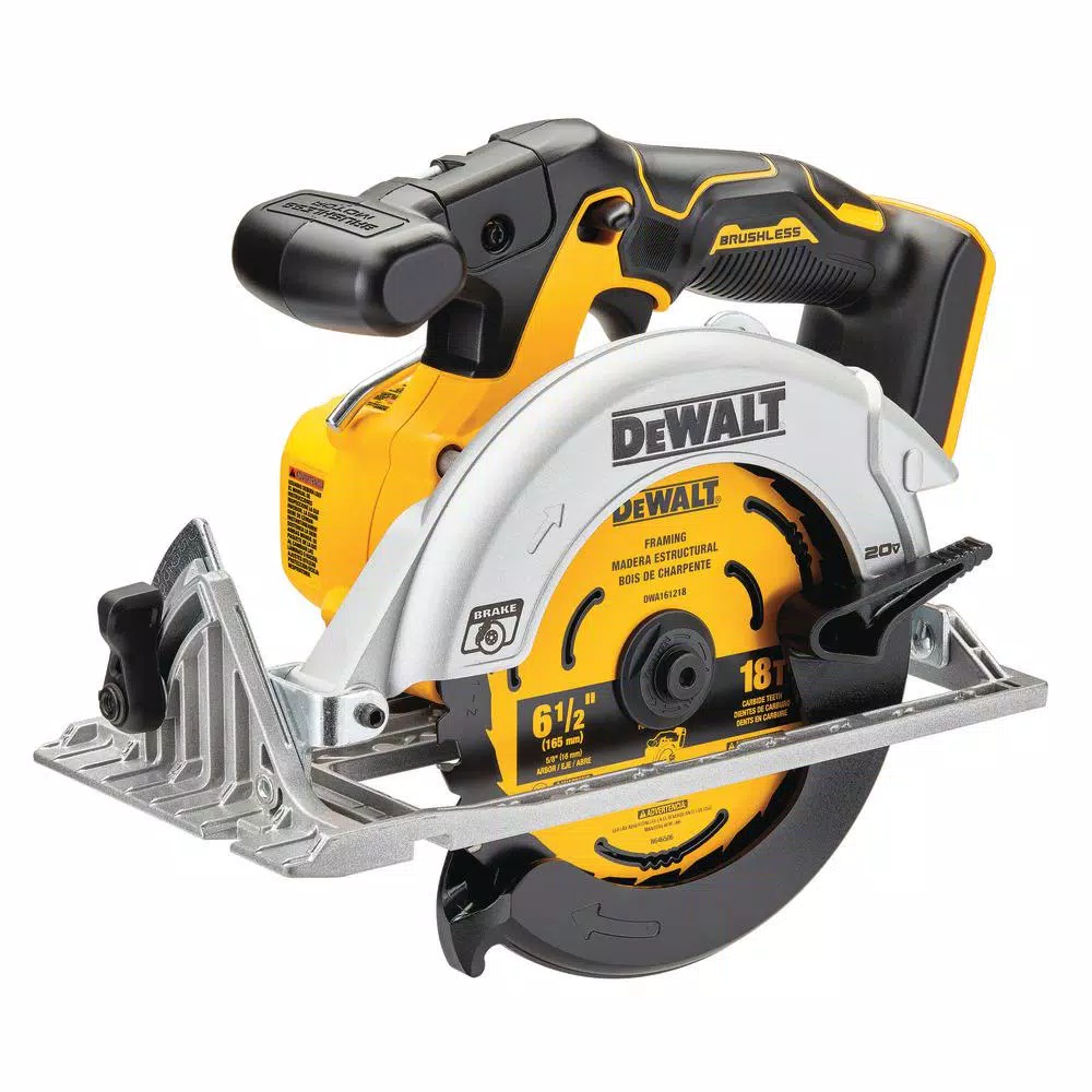 DEWALT DCS565 20V MAX Cordless Brushless 6-1/2 in. Circular Saw (Tool-Only)
