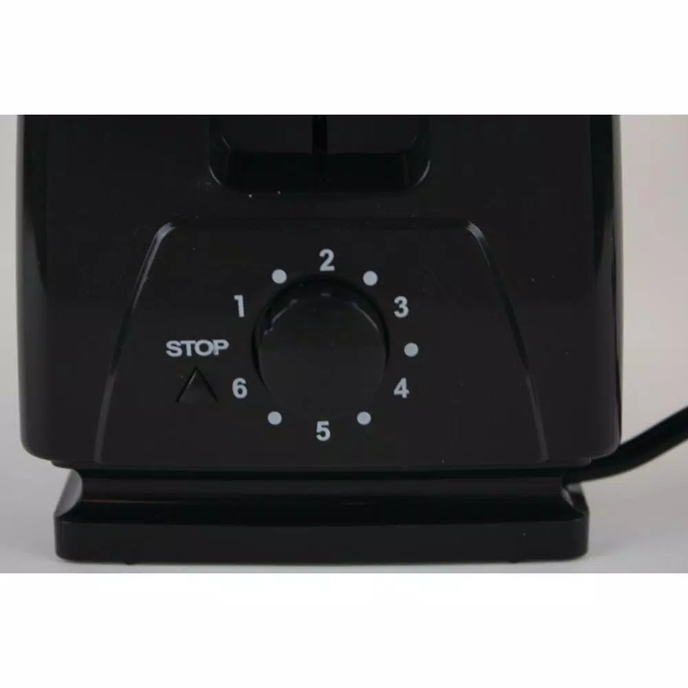 Brentwood Appliances 2-Slice Black Extra-Wide Slot Toaster