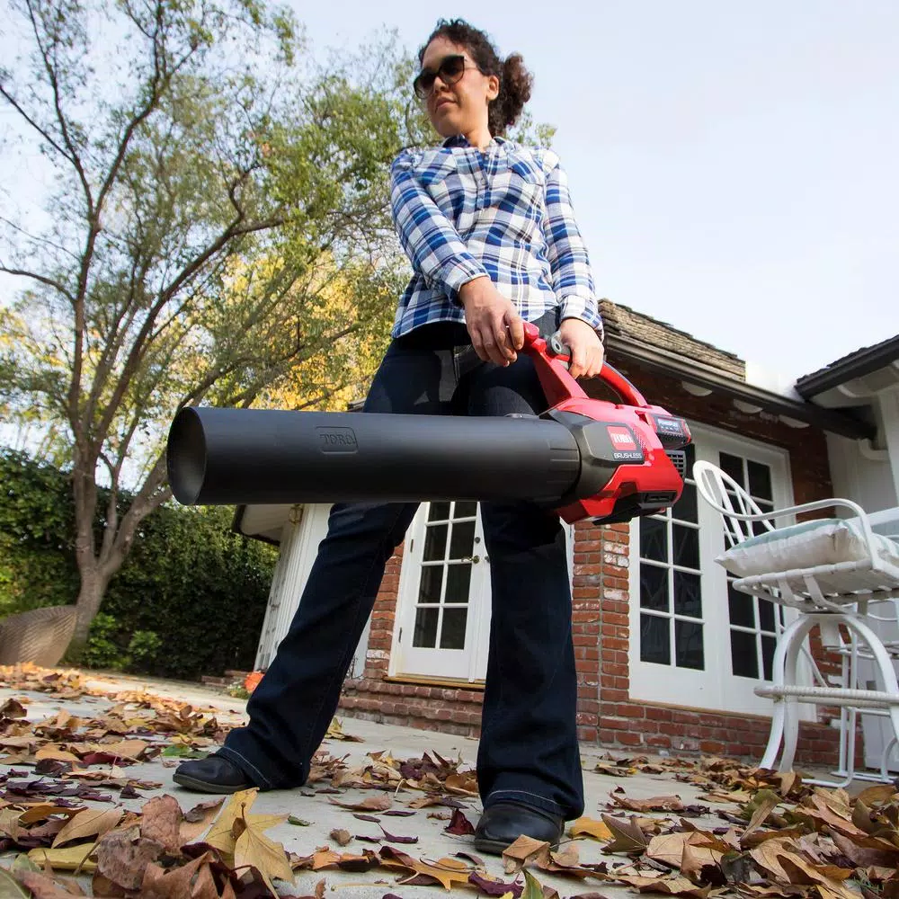 Toro PowerPlex 40V Max Cordless Brushless Leaf Blower, 150 MPH, 480 CFM - Tool Only