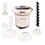 Nostalgia 4-Tier Chocolate Fondue Fountain with Stainless Steel Base, 2 lb. Capacity thumbnail 6