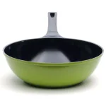 Ozeri Green Earth Nonstick Ceramic Wok, 12-inch Die-Cast Aluminum, Induction Safe thumbnail 3