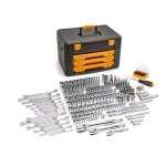 GearWrench 243-Piece 6-Point Mechanics Tool Set with 3-Drawer Storage Box thumbnail 4