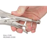 TEKTON 7 in. Indexing Round Jaw Locking Pliers thumbnail 5