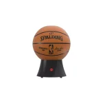 Uncanny Brands NBA Spalding Basketball Hot Air Popcorn Maker, 1200W, Orange and Black thumbnail 1