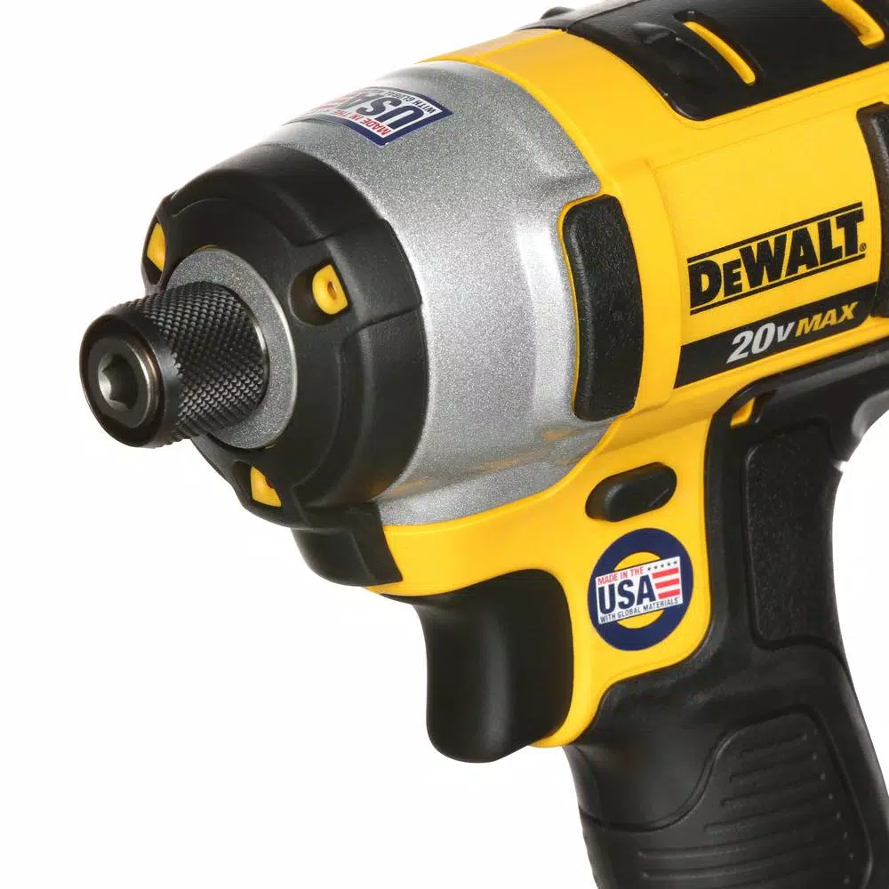 DEWALT 20V MAX Cordless 1/4 in. Impact Driver Kit with 3.0 Ah Lithium-Ion Battery