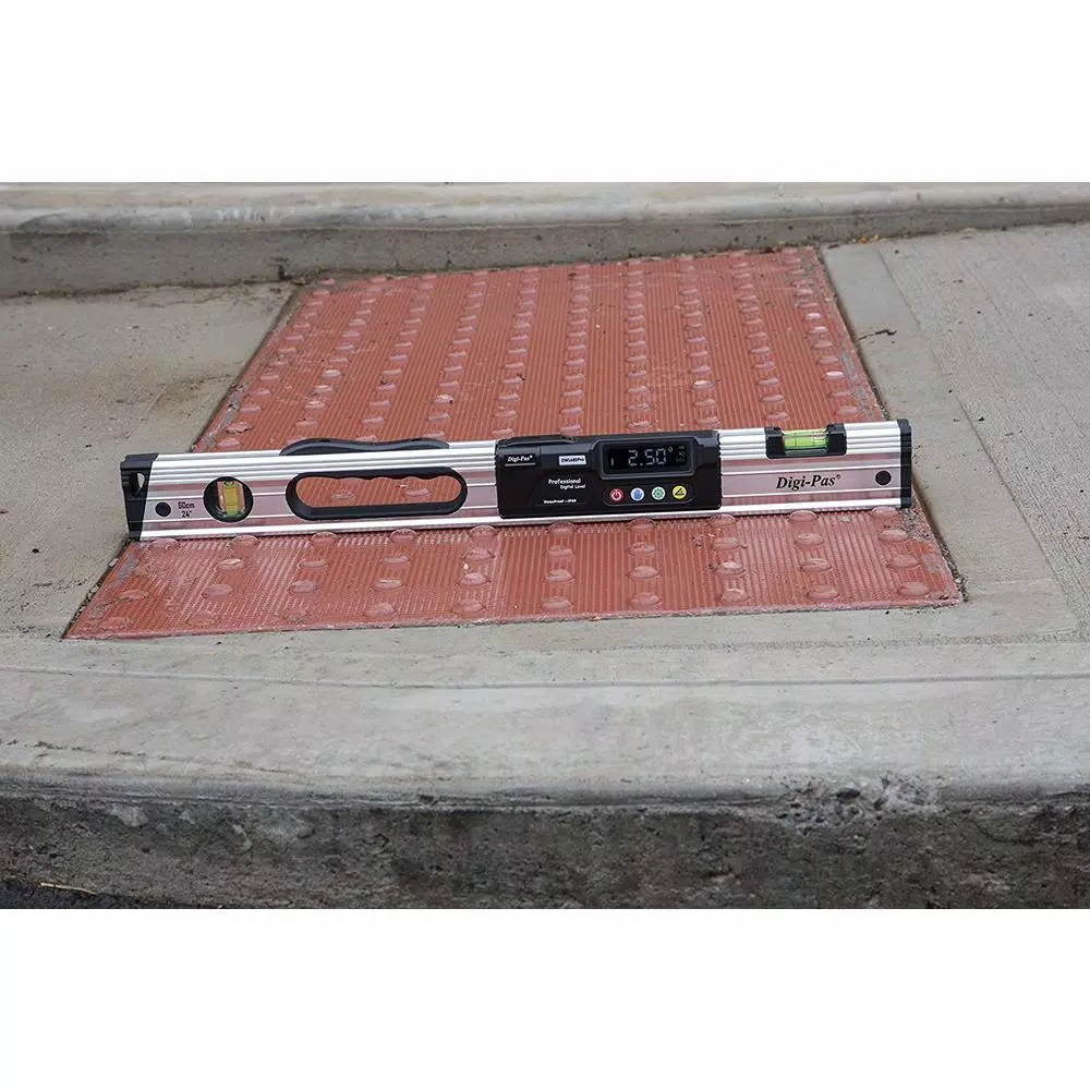 Digi-Pas DWL-680Pro 24-inch Waterproof IP65 Digital Electronic Level with Bright LED Display