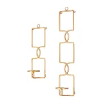 Home Decorators Collection Gold Metal Wall Sconce Candle Holder Set of 2 thumbnail 6