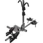 Swagman Dispatch Premiere 2-Bike Platform RV Hitch Rack - Gray and Black thumbnail 1