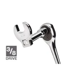 TEKTON 10-Piece 3/8 in. Drive Crowfoot Wrench Set, SAE (3/8 in. to 1 in.) thumbnail 7