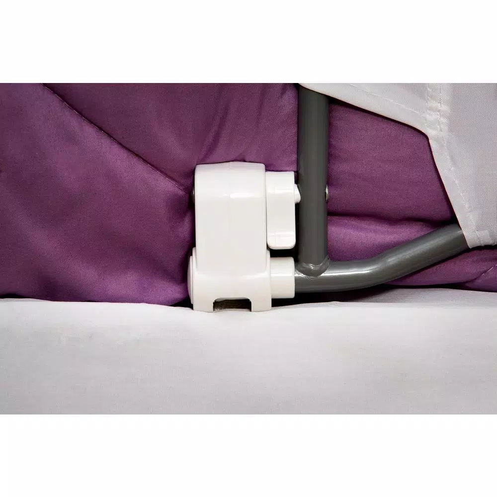 Regalo Double Sided Swing Down Bed Rail for Toddlers, Fits Full/Queen Mattresses