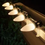 Wintergreen Lighting OptiCore C9 LED Warm White Smooth Opaque Christmas Light Bulbs, 25-Pack thumbnail 3
