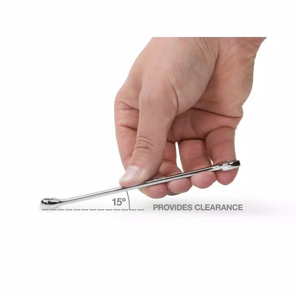 TEKTON 9/32 in. Combination Wrench, 12-Point Box End, Chrome Vanadium Steel