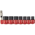 Makita ImpactXPS 1/4 in. Drive 6-Point Metric Impact Socket Set with Adapter, 8-Piece thumbnail 1