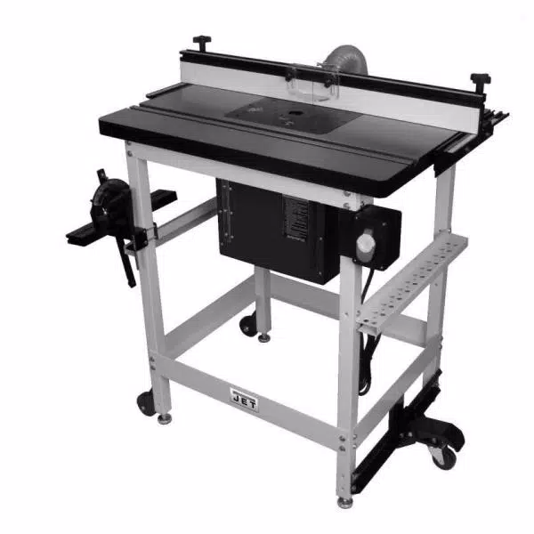 Jet JRL-912 Chain Driven Router Lift with Brake, 4-Post Design