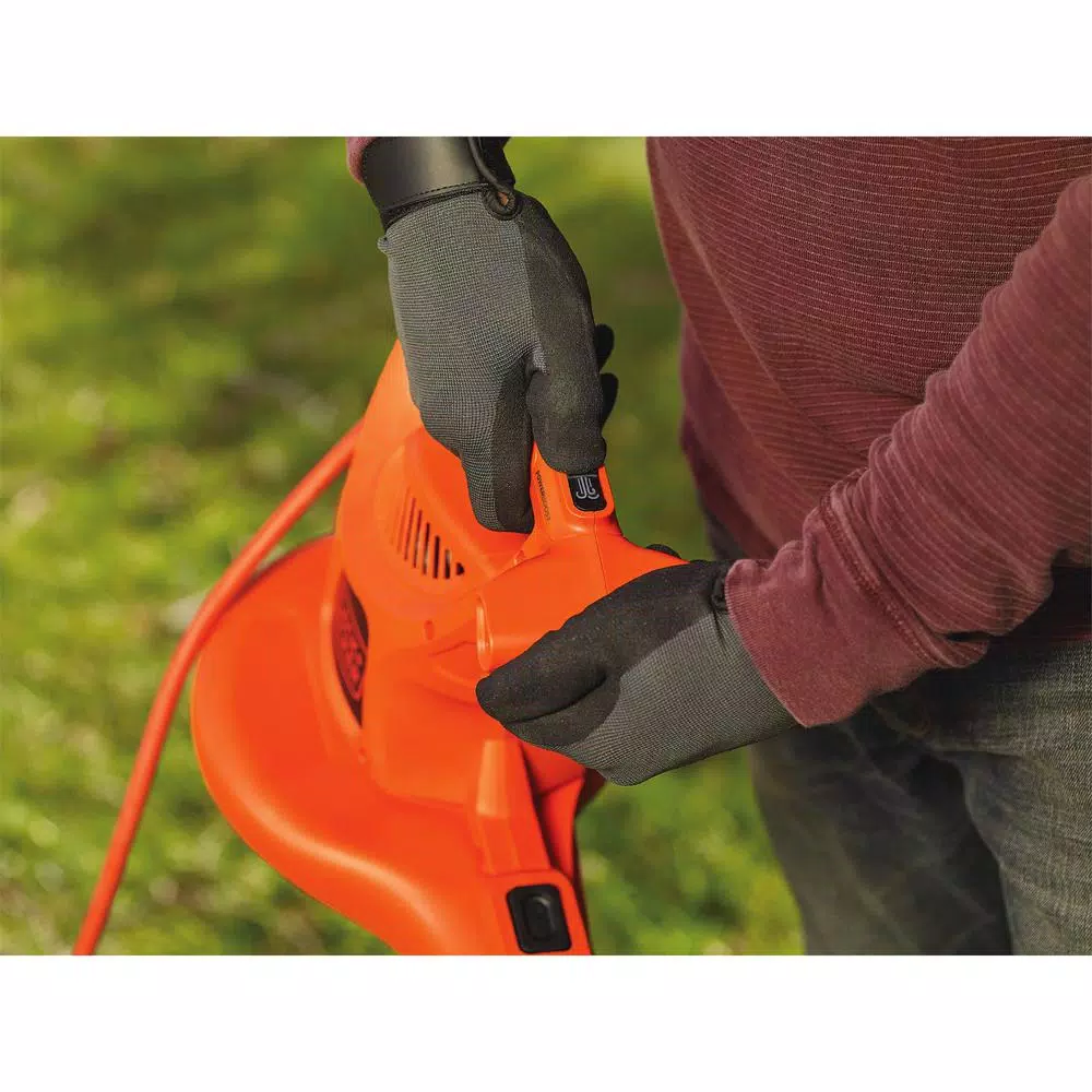 BLACK+DECKER VACPACK 3-in-1 Corded Electric Backpack Leaf Blower, Vacuum, and Mulcher - 250 MPH, 400 CFM, 12 Amp