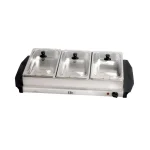Elite Stainless Steel Buffet Server and Warming Tray Set thumbnail 3